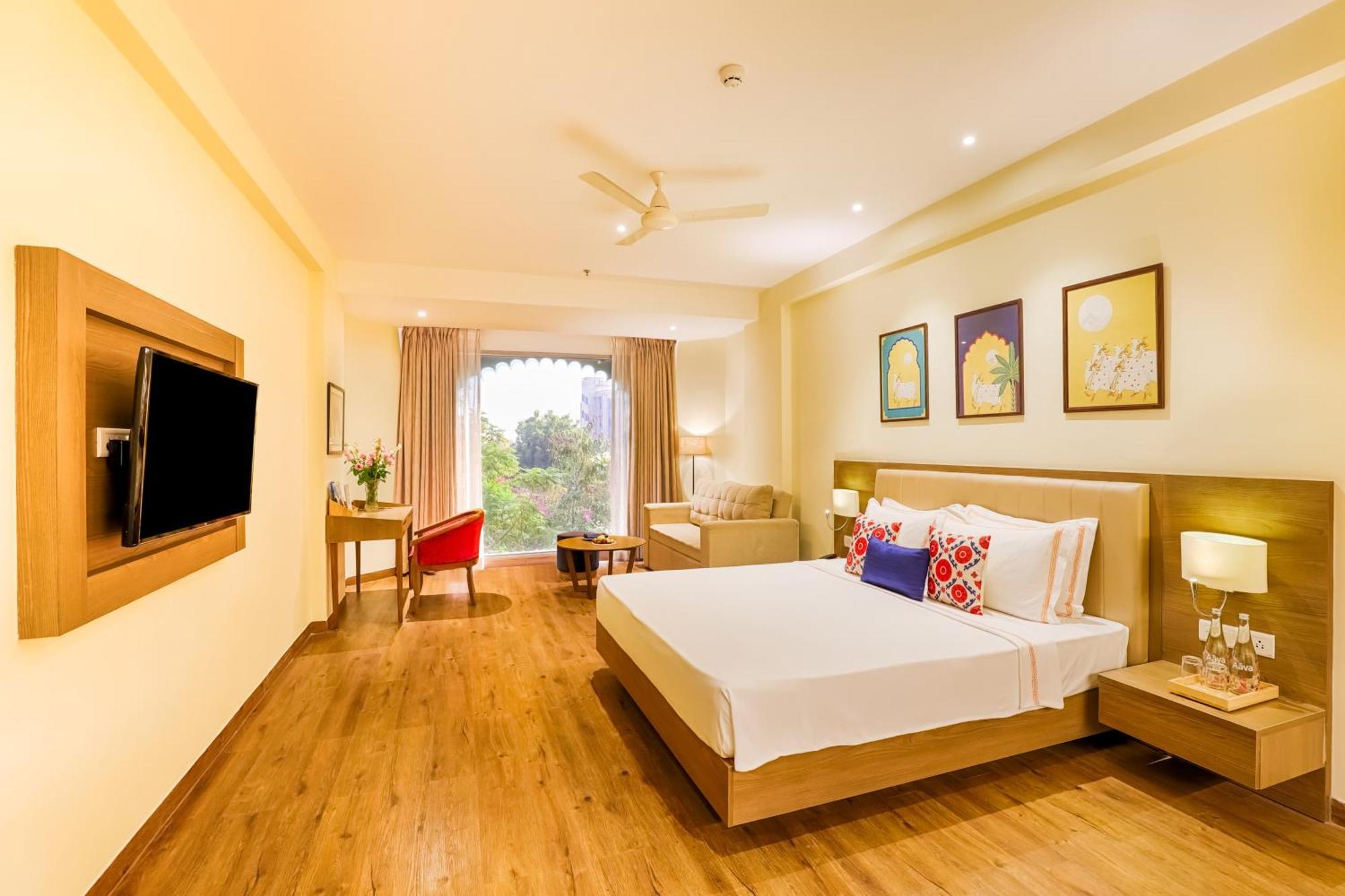 Club Mahindra Udaipur Hotel Buitenkant foto