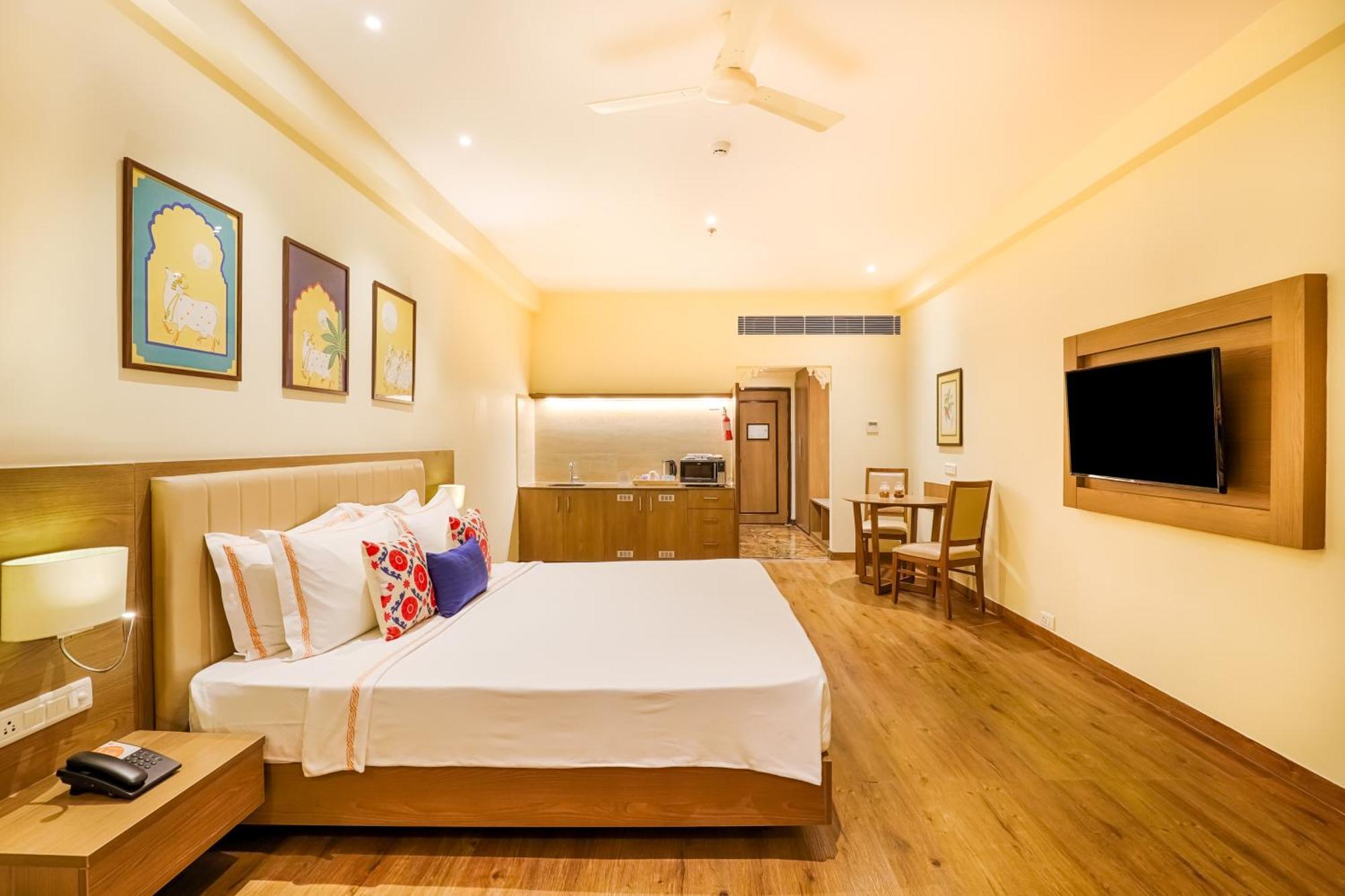 Club Mahindra Udaipur Hotel Buitenkant foto
